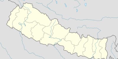 Mapa nepál vektor